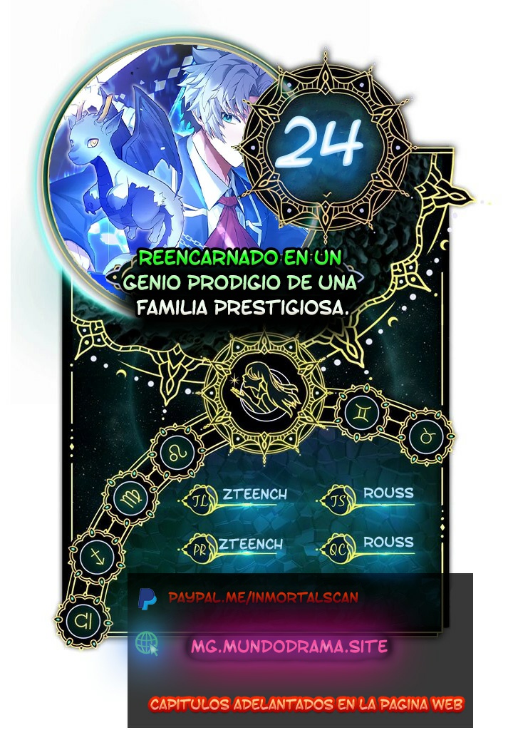 Read Reencarnado en un genio prodigio de una familia prestigiosa Manga Online