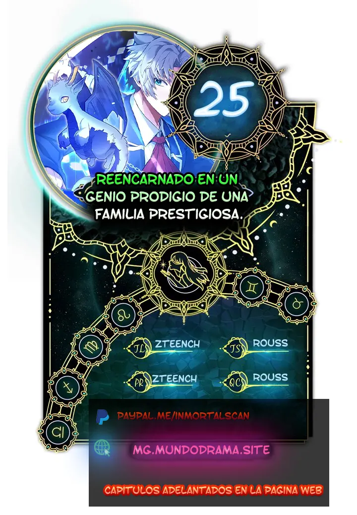 Read Reencarnado en un genio prodigio de una familia prestigiosa Manga Online