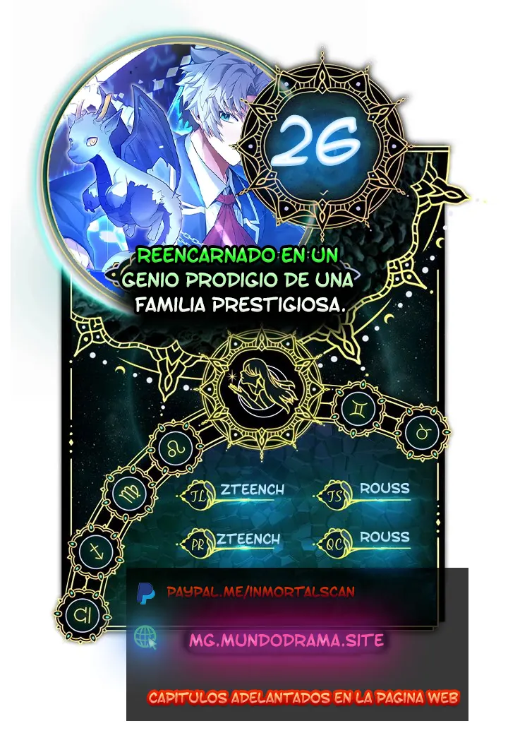 Read Reencarnado en un genio prodigio de una familia prestigiosa Manga Online