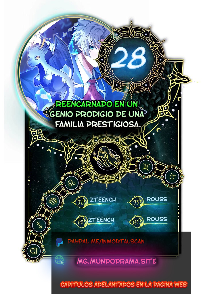 Read Reencarnado en un genio prodigio de una familia prestigiosa Manga Online