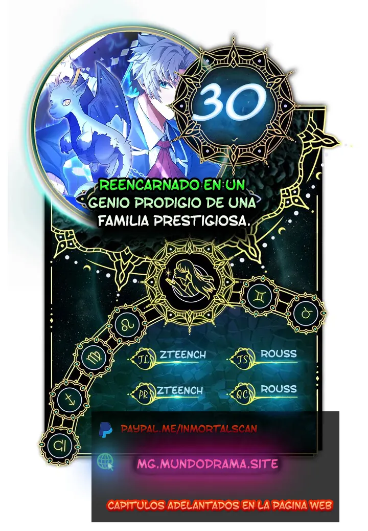 Read Reencarnado en un genio prodigio de una familia prestigiosa Manga Online