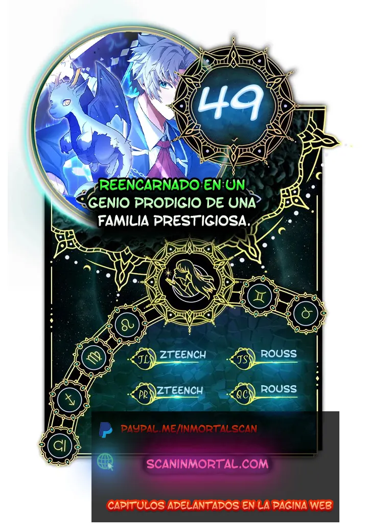 Read Reencarnado en un genio prodigio de una familia prestigiosa Manga Online