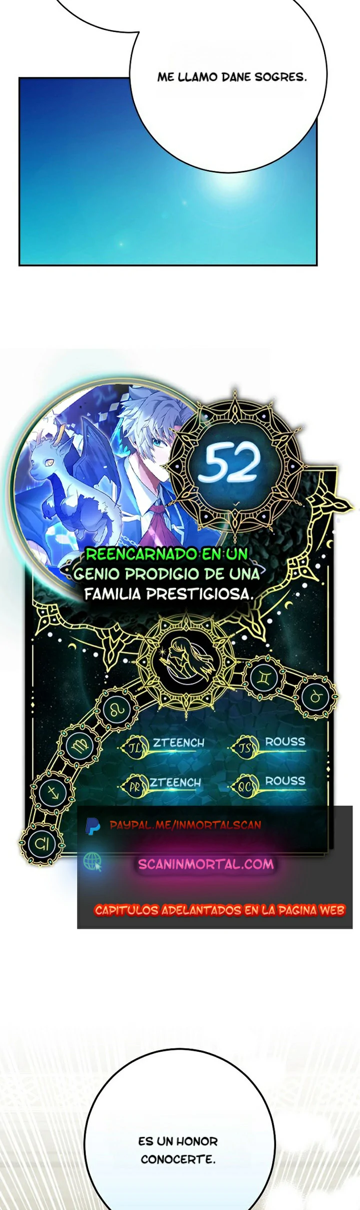 Read Reencarnado en un genio prodigio de una familia prestigiosa Manga Online