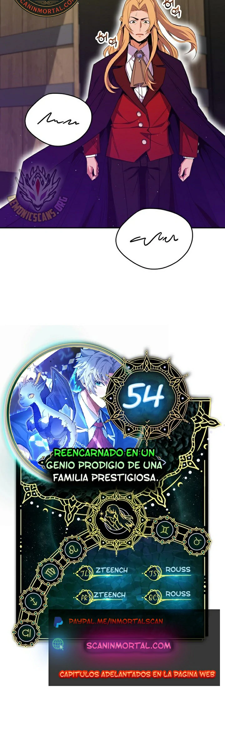 Read Reencarnado en un genio prodigio de una familia prestigiosa Manga Online