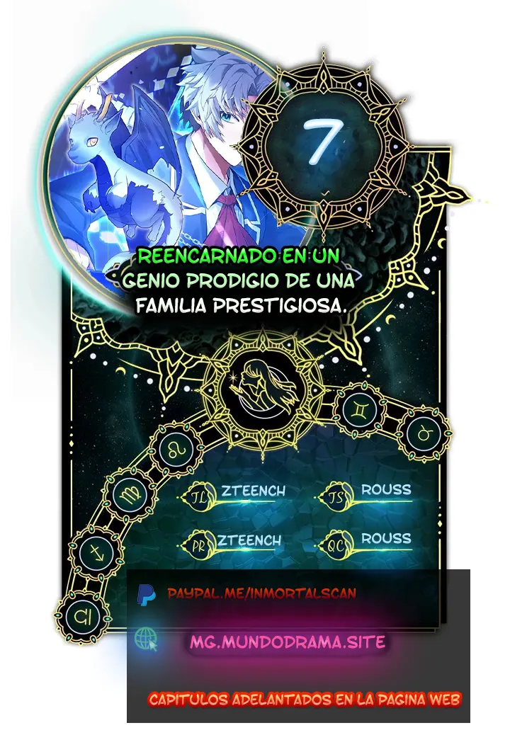 Read Reencarnado en un genio prodigio de una familia prestigiosa Manga Online