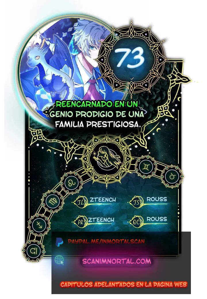 Read Reencarnado en un genio prodigio de una familia prestigiosa Manga Online