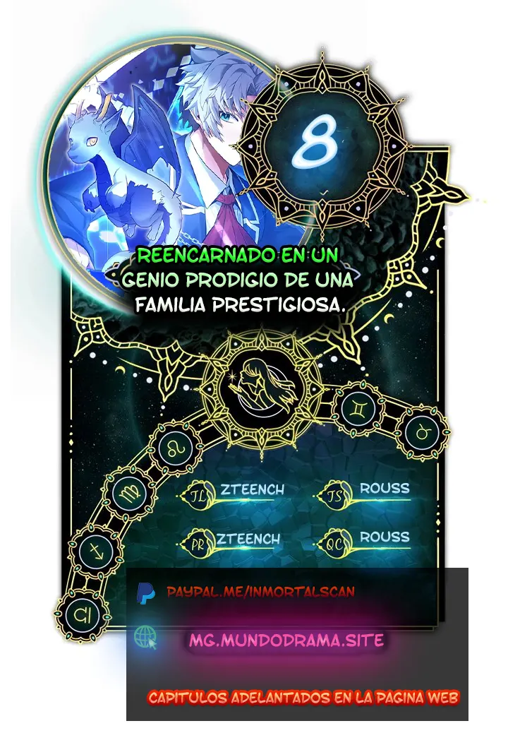 Read Reencarnado en un genio prodigio de una familia prestigiosa Manga Online