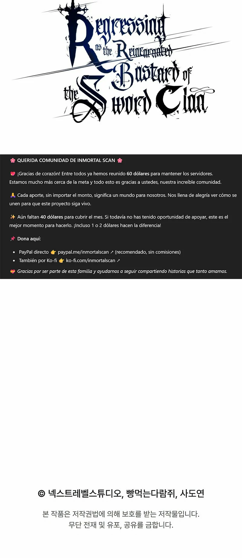 Read Regresando como el Bastardo Reencarnado del Clan de la Espada Manga Online