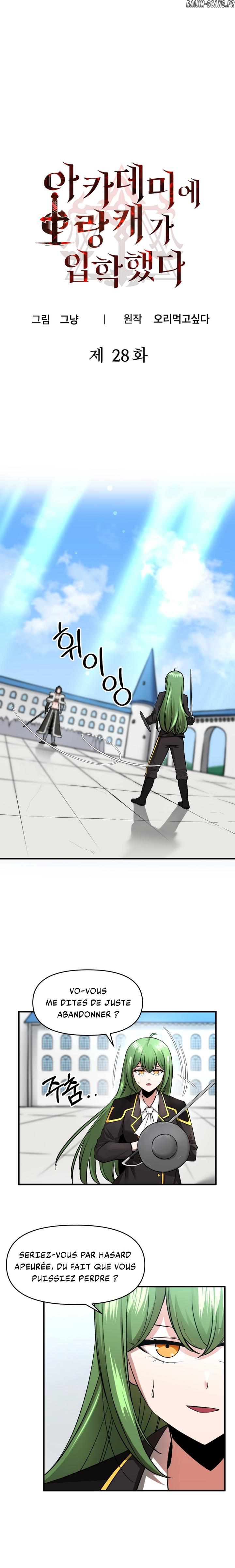 Read A Barbarian Was Admitted to the Academy FR Manga Online