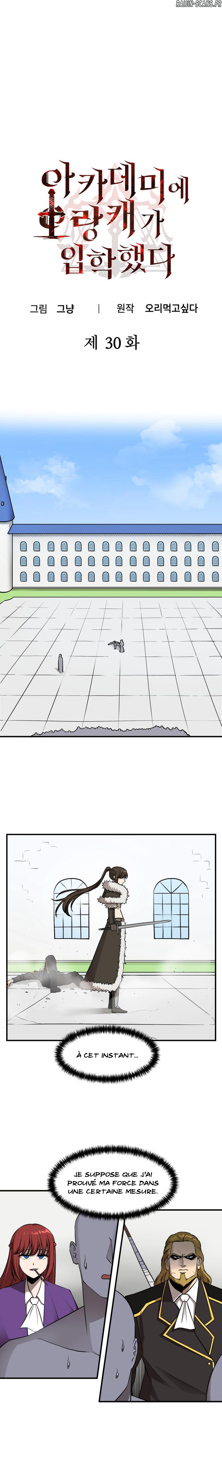 Read A Barbarian Was Admitted to the Academy FR Manga Online