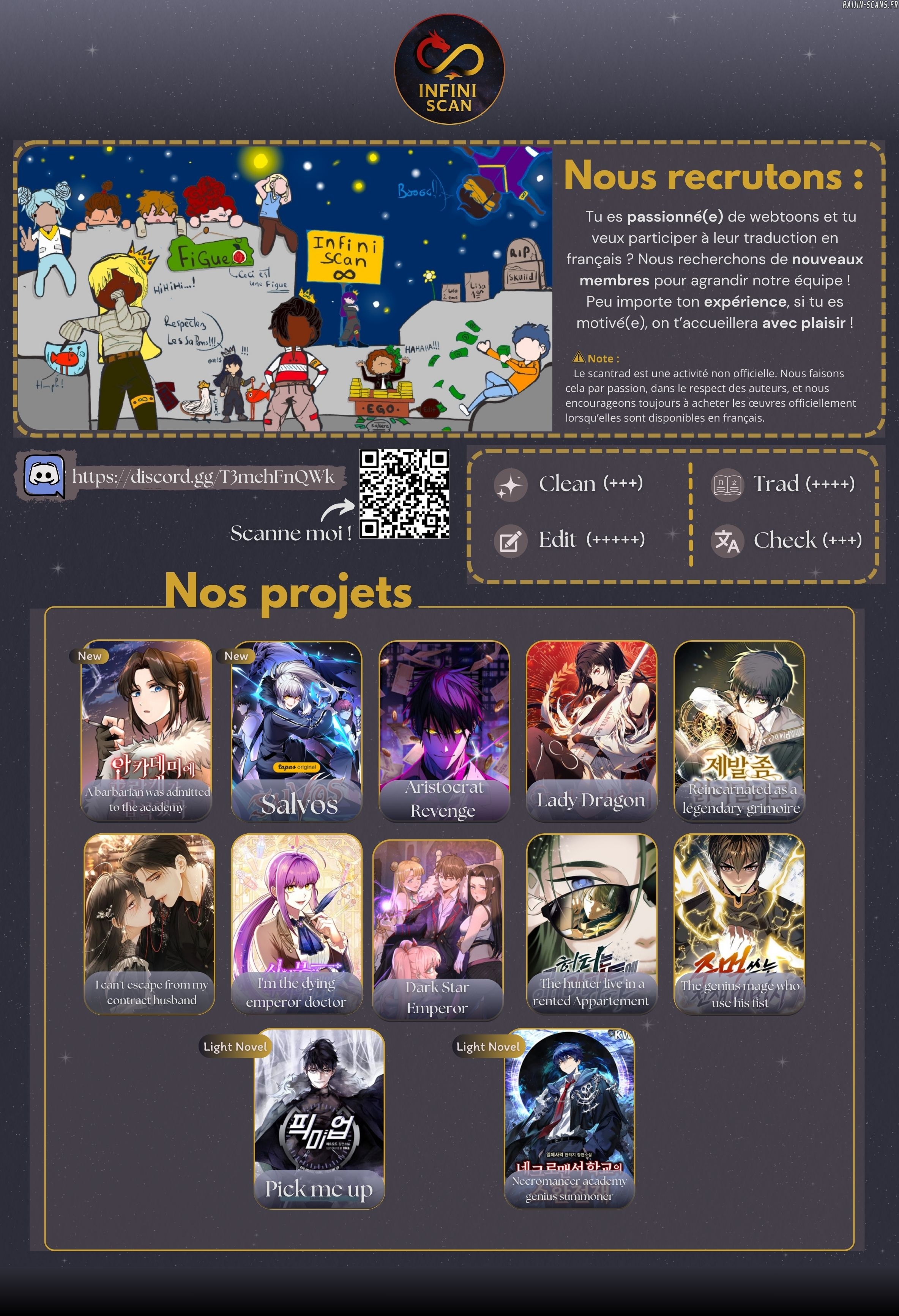 Read A Barbarian Was Admitted to the Academy FR Manga Online