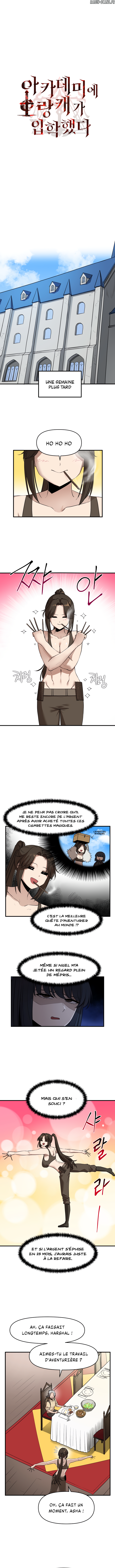 Read A Barbarian Was Admitted to the Academy FR Manga Online