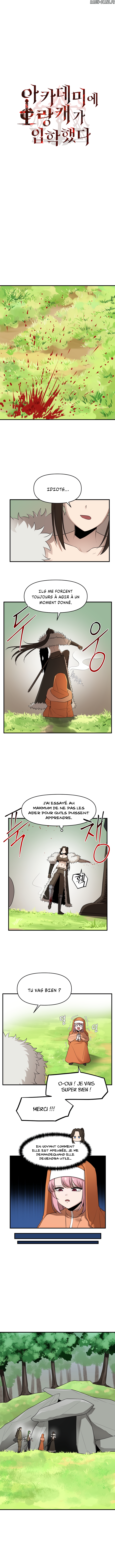 Read A Barbarian Was Admitted to the Academy FR Manga Online