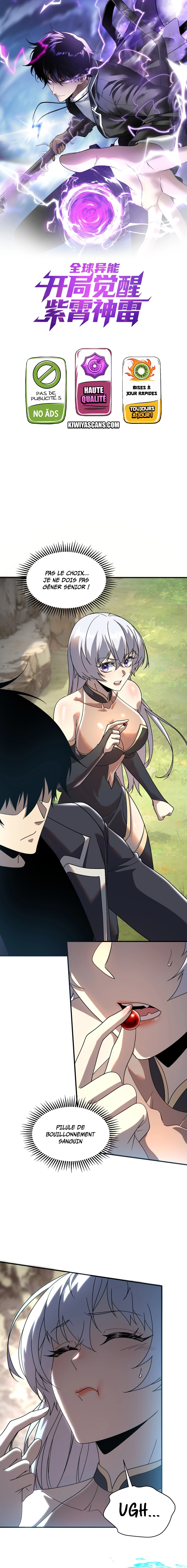 Read Awakening the Purple Thunder at the Beginning FR Manga Online