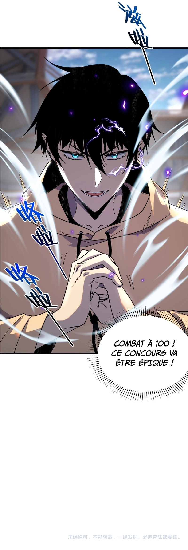 Read Awakening the Purple Thunder at the Beginning FR Manga Online