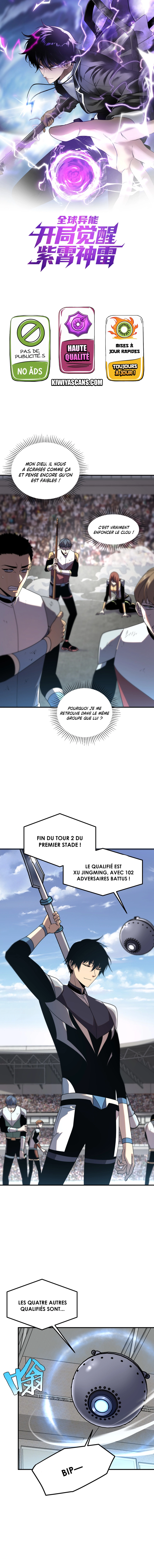 Read Awakening the Purple Thunder at the Beginning FR Manga Online