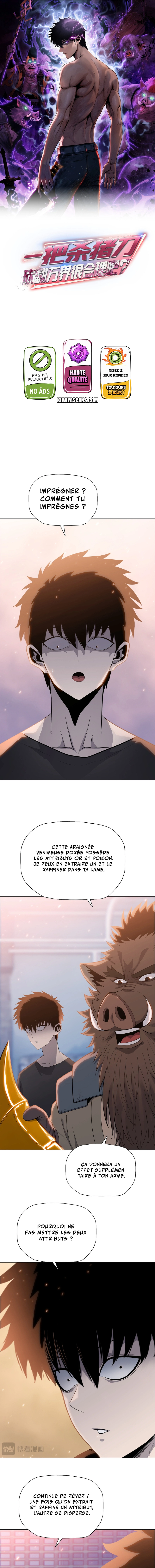 Read The Butcher Blade That Pierces All Realms FR Manga Online