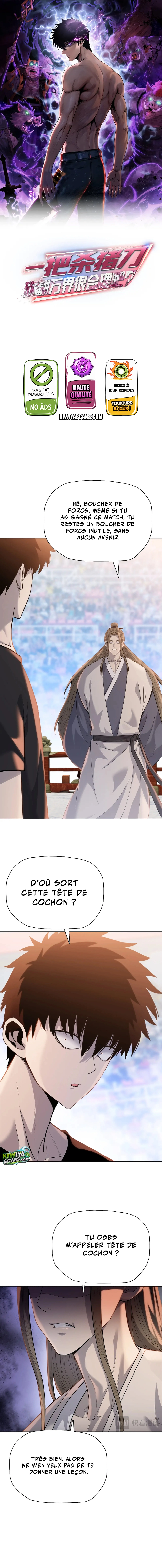 Read The Butcher Blade That Pierces All Realms FR Manga Online