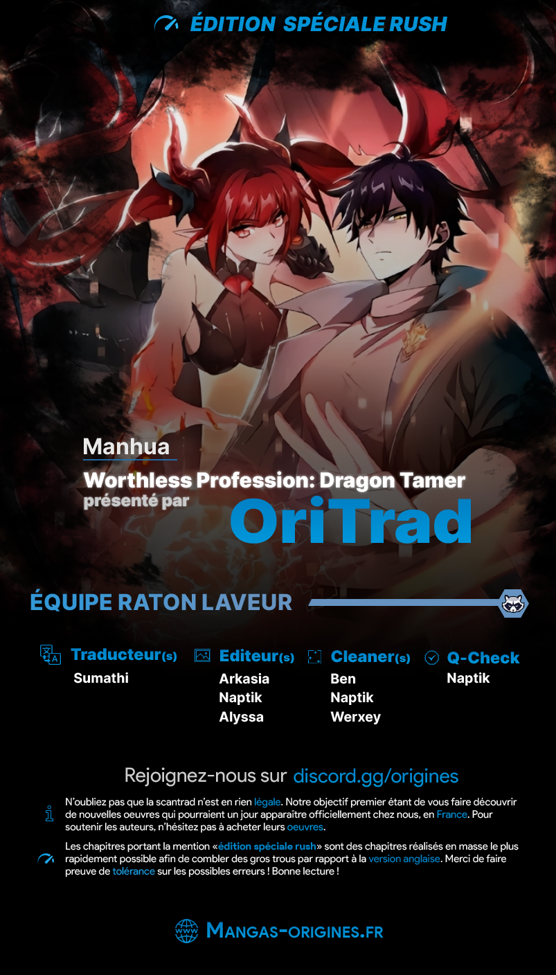Read Worthless Profession  Dragon Tamer FR Manga Online